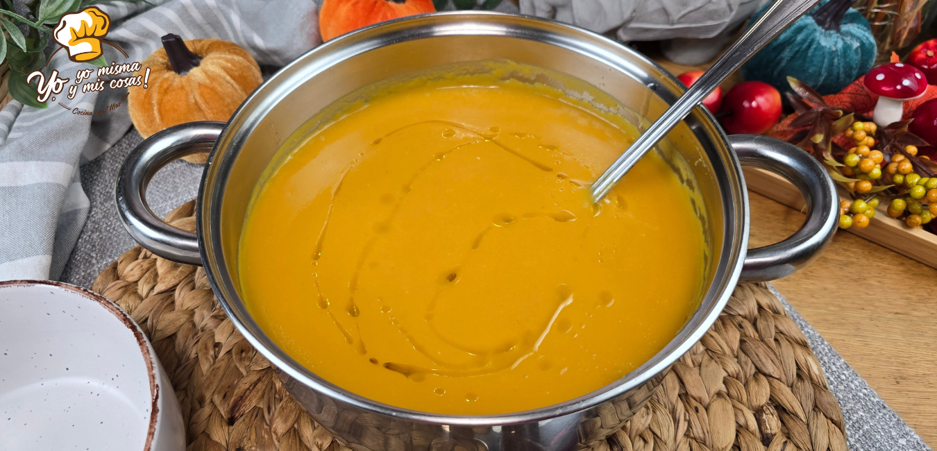 crema de calabaza asada